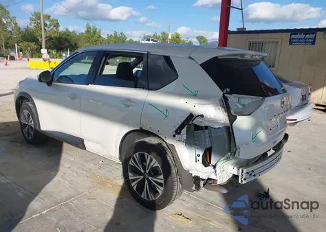 2021 Nissan Rogue Sv Fwd from USA, damaged, VIN 5N1AT3BA2MC733492